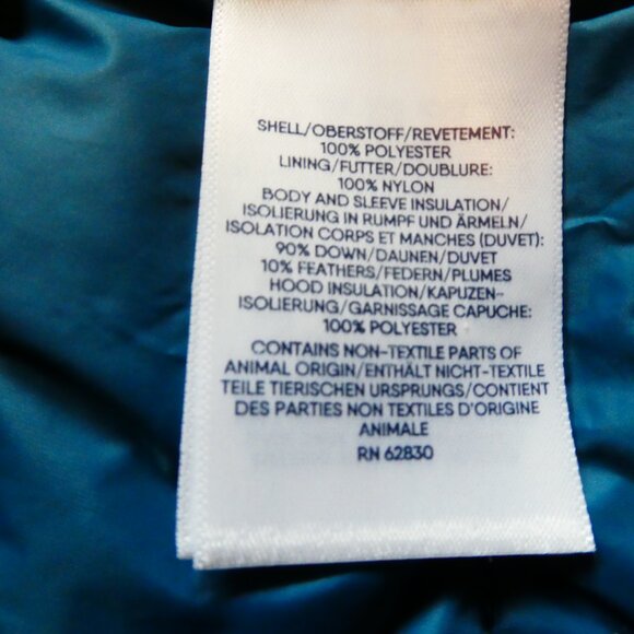 Lands' End Lightweight Down Puffer Longer length Jacket - Picture 10 of 11